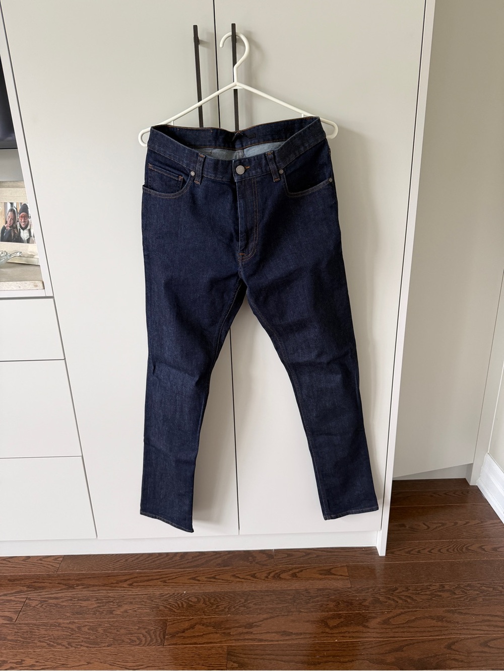 Z Zegna Dark Indigo Skinny Jeans